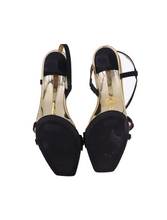 Load image into Gallery viewer, Vintage Gold Metallic Sandals