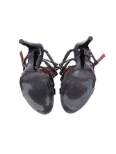 Load image into Gallery viewer, Bottega Veneta Patent Leather Slingback Sandals
