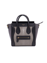 Load image into Gallery viewer, CELINE Stingray Smooth Calfskin Nano Tri-Color Luggage