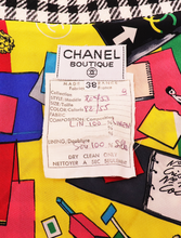 Load image into Gallery viewer, CHANEL Vintage Linen Mini Skirt