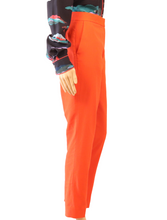 Load image into Gallery viewer, Diane Von Furstenberg Orange Pants