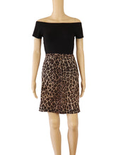 Load image into Gallery viewer, Dolce &amp; Gabbana Animal Print Mini Skirt
