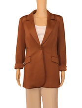 Load image into Gallery viewer, Good American Fitted Scuba Blazer