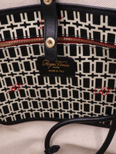 Load image into Gallery viewer, Rodger Vivier Paris Blossom Hand Painted Shopping Tote