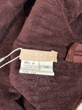 Load image into Gallery viewer, Alaïa Long-Sleeve Flared Dress (Burgundy)