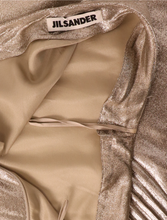 Load image into Gallery viewer, Jil Sander Pleated Metallic Skirt