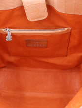 Load image into Gallery viewer, Krocoa Luxe Crocodile Shopping Tote Bag