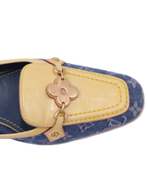 Load image into Gallery viewer, Louis Vuitton Denim Monogram LV Loafers