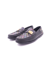 Load image into Gallery viewer, LOUIS VUITTON Leather LV Monogram Loafers