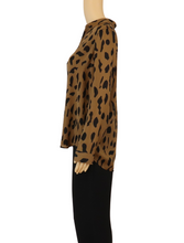 Load image into Gallery viewer, L&#39;AGENCE Silk Printed Long Sleeve Blouse
