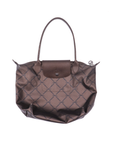 Load image into Gallery viewer, LONGCHAMP Metallic Nylon Le Pliage Tote
