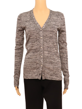 Load image into Gallery viewer, Louis Vuitton V-Neck Silk Cardigan