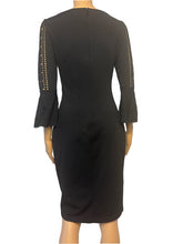 Load image into Gallery viewer, Fendi Bateau Neckline Knee-Length Dress