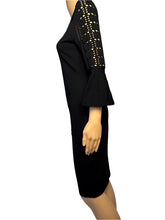 Load image into Gallery viewer, Fendi Bateau Neckline Knee-Length Dress