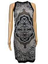 Load image into Gallery viewer, Balmain Jacquard Lace Print Mini Dress
