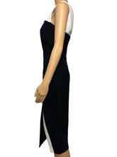 Load image into Gallery viewer, Victoria Beckham One Shoulder Dress (Black/White)