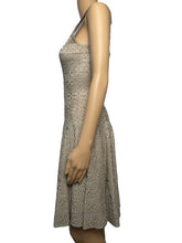 Load image into Gallery viewer, Alaïa Scoop Neck Mini Dress (Gold)