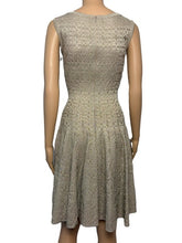 Load image into Gallery viewer, Alaïa Scoop Neck Mini Dress (Gold)