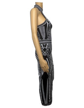 Load image into Gallery viewer, Balmain Halter Knit Long Dress