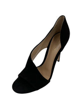Load image into Gallery viewer, Gianvito Rossi Suede Cutout Pumps (Black)