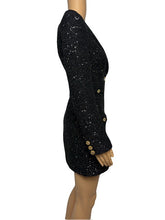 Load image into Gallery viewer, Alessandra Rich Virgin Wool Mini Dress