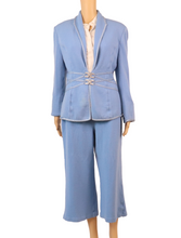 Load image into Gallery viewer, ST. JOHN Blue Knit Set