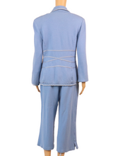 Load image into Gallery viewer, ST. JOHN Blue Knit Set