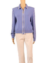 Load image into Gallery viewer, ST. JOHN EVENING Pom Knit Jacket
