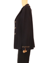 Load image into Gallery viewer, ST. JOHN Black Gold Jacket