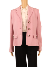 Load image into Gallery viewer, ST. JOHN Pink Knit Blazer