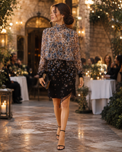 Load image into Gallery viewer, Unique Livonia Printed Silk Georgette Floral Mini