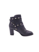 Load image into Gallery viewer, Valentino Garavani Rockstud Leather Ankle Boots