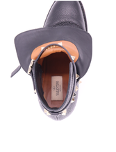 Load image into Gallery viewer, Valentino Garavani Rockstud Leather Ankle Boots