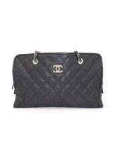 Load image into Gallery viewer, CHANEL Caviar Leather French Riviera Tote
