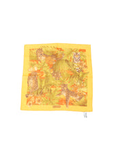 Load image into Gallery viewer, Salvatore Ferragamo Leopard Jungle Print Handkerchief