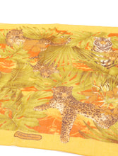 Load image into Gallery viewer, Salvatore Ferragamo Leopard Jungle Print Handkerchief
