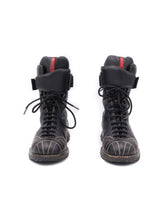 Load image into Gallery viewer, Prada Sport Leather Lace Up Boots
