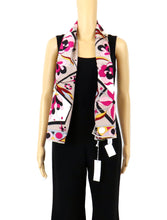 Load image into Gallery viewer, Emilio Pucci Floral Print Long Silk Scarf
