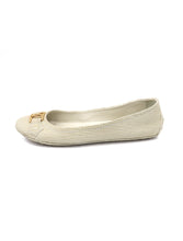 Load image into Gallery viewer, Louis Vuitton Beige Oxford Ballerina Flats
