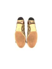 Load image into Gallery viewer, Gucci Canvas Horsebit G Flats