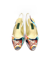 Load image into Gallery viewer, Gucci Multi-Color Slingback Pumps

