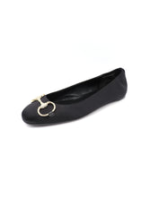 Load image into Gallery viewer, Gucci Satin Crystal Horsebit Flats