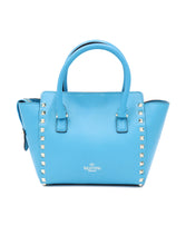 Load image into Gallery viewer, Valentino Leather Mini Rockstud Tote