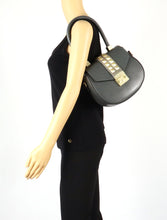 Load image into Gallery viewer, Mario Valentino Leather Yolande Top-Handle Bag

