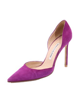Load image into Gallery viewer, Manolo Blahnik Suede Pumps