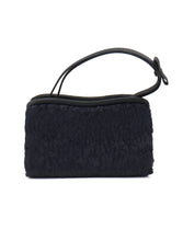 Load image into Gallery viewer, Judith Leiber Black Fur Handle Bag