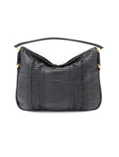 Load image into Gallery viewer, Jimmy Choo Pleated Leather Zoe Hobo Shoulder Bag

