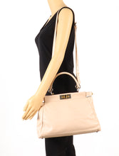 Load image into Gallery viewer, Fendi Leather Medium Peekaboo Handbag
