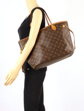 Load image into Gallery viewer, Louis Vuitton Monogram Neverfull NM MM Tote