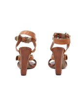 Load image into Gallery viewer, Belstaff England Stud Leather Sandals
